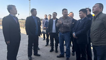 成都铁路局到云顶集团站观摩